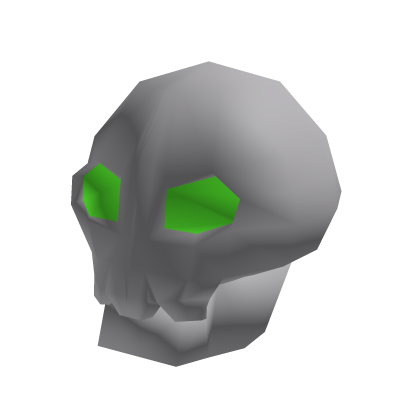 Recolorable Skelly With Green Eyes - Dynamic Head