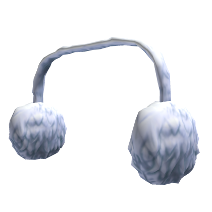 Roblox Item White Cute Earmuffs