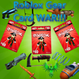 welcom to carter's gear war! - Roblox