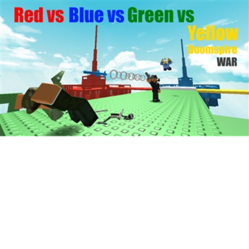 NEW! Red Vs Blue Vs Green Vs Yellow Mayhem