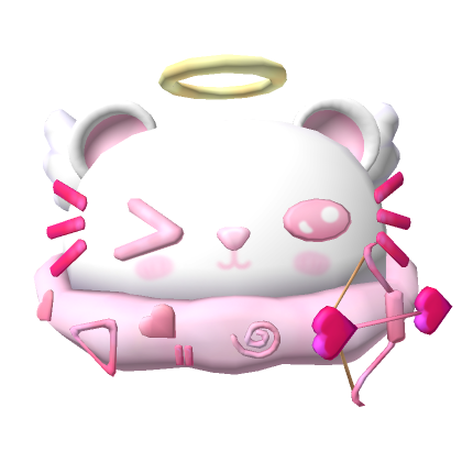 Fluffy Cupid Cherub Hamster Beanie | Roblox Item - Rolimon's