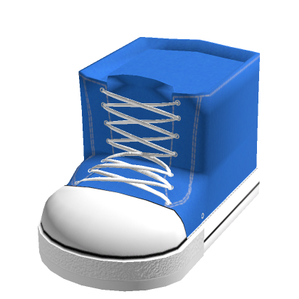 Roblox Item Blue plain shoe Korblox [3.0 Woman]