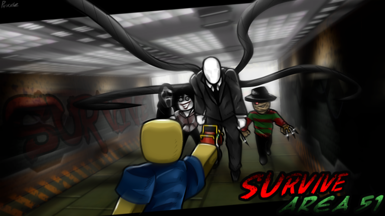 Slenderman, ROBLOX Survive and Kill the Killers in Area 51 Wiki