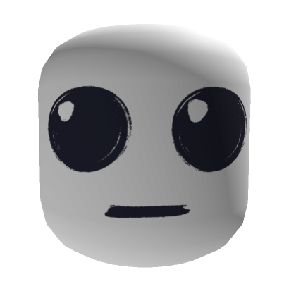 Roblox Item TBH / Yippee Face [Institutional White]