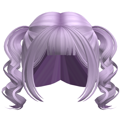 Swirly Pigtails (Purple)