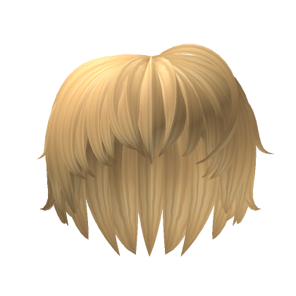 Cool Anime Hair (blonde) - Roblox