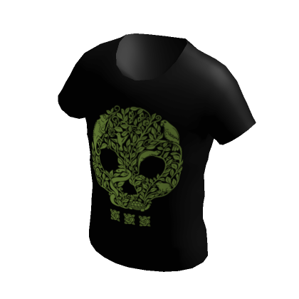 Roblox Item Threadless Skull T-Shirt
