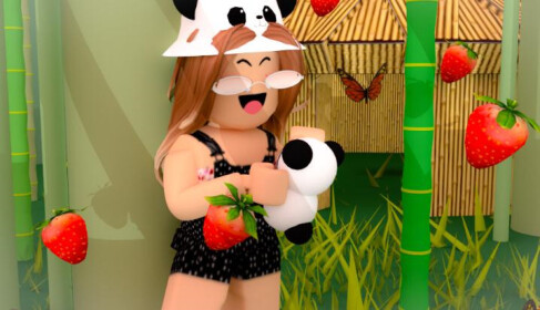 Natasha panda roblox  Compre Produtos Personalizados no Elo7