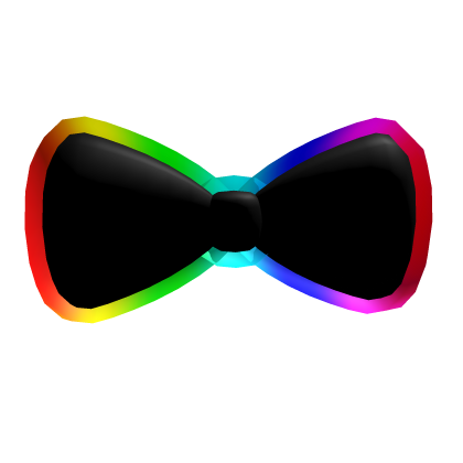 Cartoony Rainbow Bow Tie | Roblox Item - Rolimon's