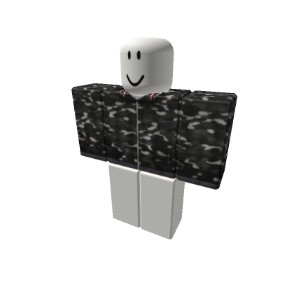Black and white hoodie roblox shop