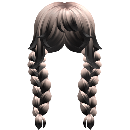 Over The Shoulder Hair With Braid In Blonde's Code & Price - RblxTrade
