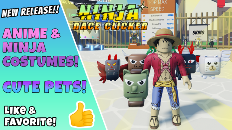 NEW CODES* [Halloween] Ninja Race Clicker ROBLOX