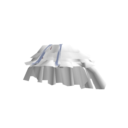 White skirt roblox top