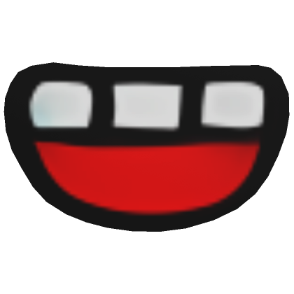 🙂 Grin Mouth (3D) 🙂 | Roblox Item - Rolimon's