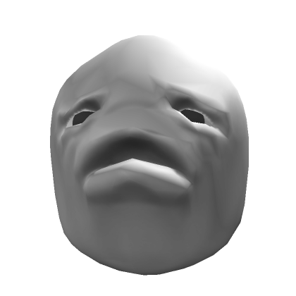 Sorrowful Man Face - Roblox