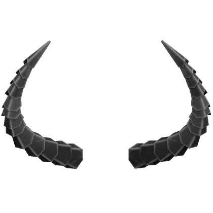 Roblox Item black spirit horns
