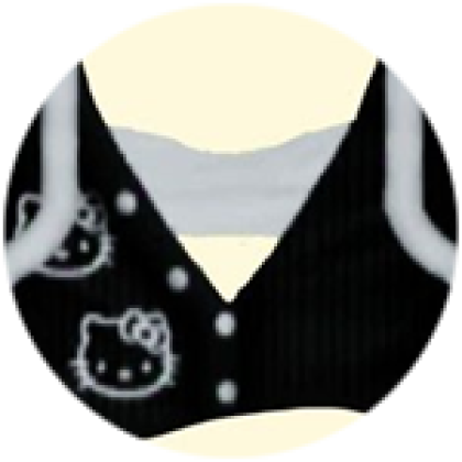 black hello kitty t-shirt - Roblox