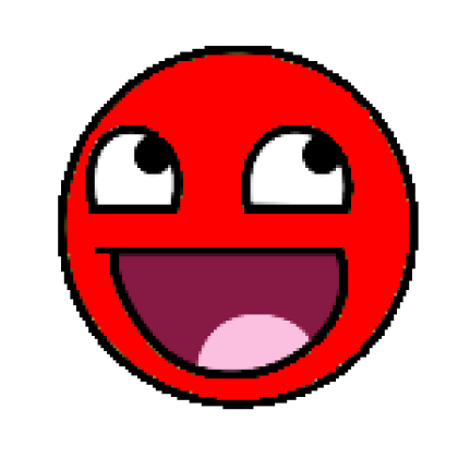 Red Epic Face - Roblox