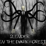 Slender In The Dark Forest