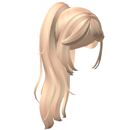 Gyaru Left Side Ponytail Extension (Red)'s Code & Price - RblxTrade