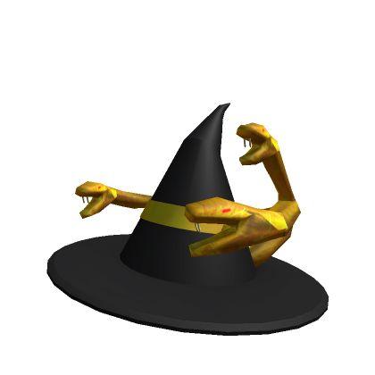 Golden Witch Hat | Roblox Item - Rolimon's