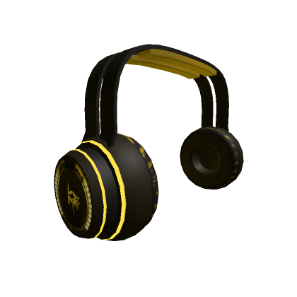 Roblox Item 🎧 Golden Beats Headphones 🎧
