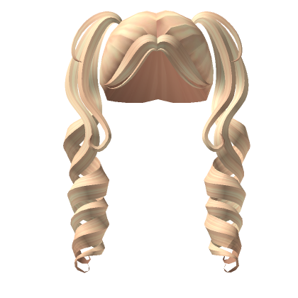 Spiral Curls in Blonde | Roblox Item - Rolimon's