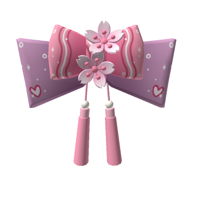 Cherry Blossom Bow | Roblox Item - Rolimon's