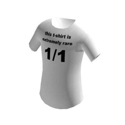 Extremely Rare T Shirt Roblox Item Rolimon s