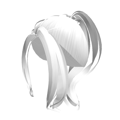 Roblox Item high y2k ponytail (white)