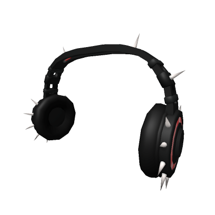 Roblox Item Punk Rock Candy Cane Headphones