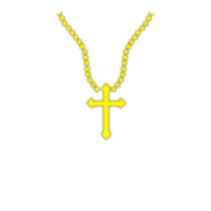 Gold Cross Necklace Robux - Roblox