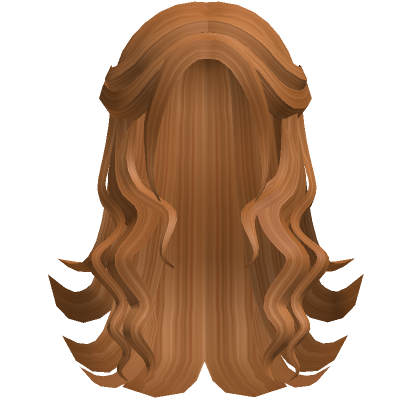 Messy Curled Hair Extensions Black's Code & Price - RblxTrade