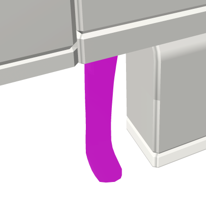 Glowing Glitched Purple - Rechtes Bein