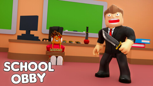 Roblox - FUGIMOS DA ESCOLA ( School Obby)