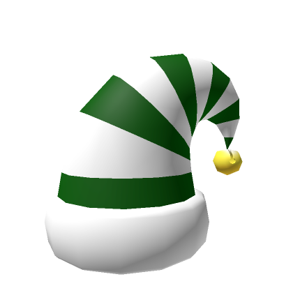 Roblox Item Crazy Green Elf Hat 