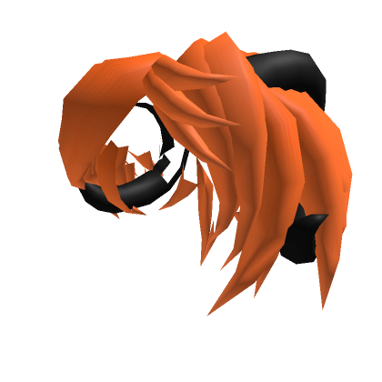 Roblox Item Orange Horned Hair