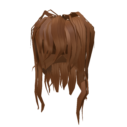 Roblox Item Very Messy Long Hair (Brown)