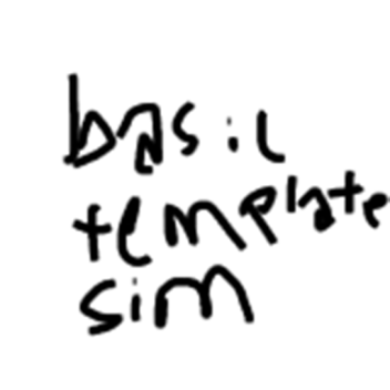 basic template simulator 
