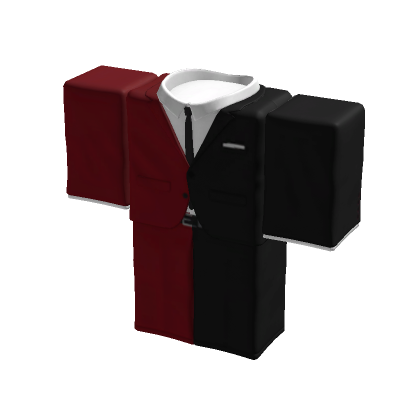 Roblox red and black pants 2025