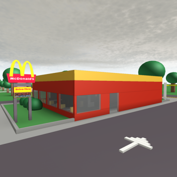 McDonald's On Town Of Robloxia
