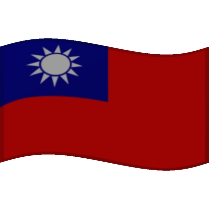 Как выглядит флаг taiwan Taiwan Flag Pin - Roblox