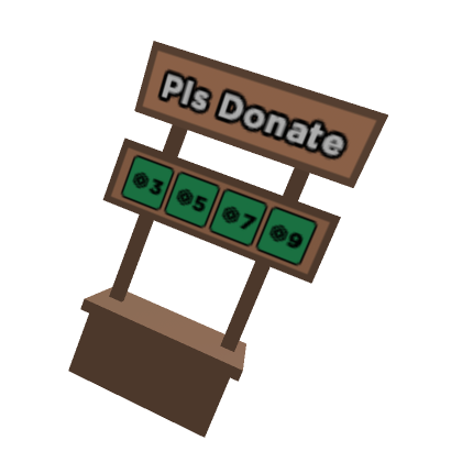 HOW TO SET UP YOUR STAND FOR FREE - Roblox Pls Donate 