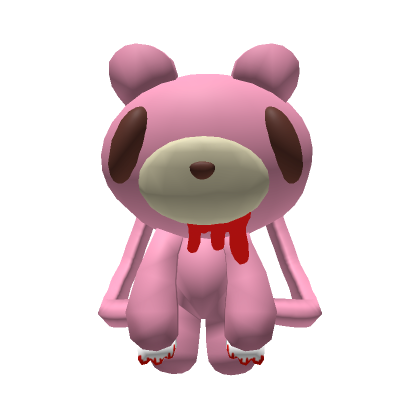 Roblox Item [3.0] Pink Monster Plushie Backpack