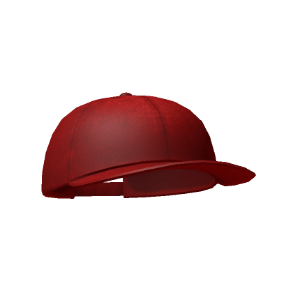 Red baseball cap roblox 2025