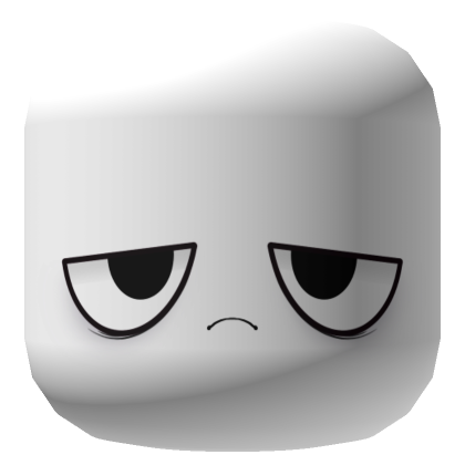 Drained Face (White)  Roblox Item - Rolimon's