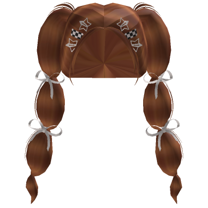 Blonde Y2K Bubble Clips Hair - Roblox