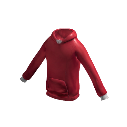 Red hotsell roblox hoodie
