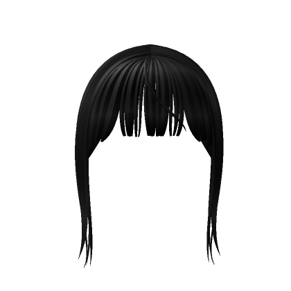 Cute straight sale bangs