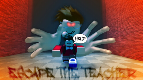 ESCAPE DA CASA da PROFESSORA MALVADA SCARY TEACHER no ROBLOX 